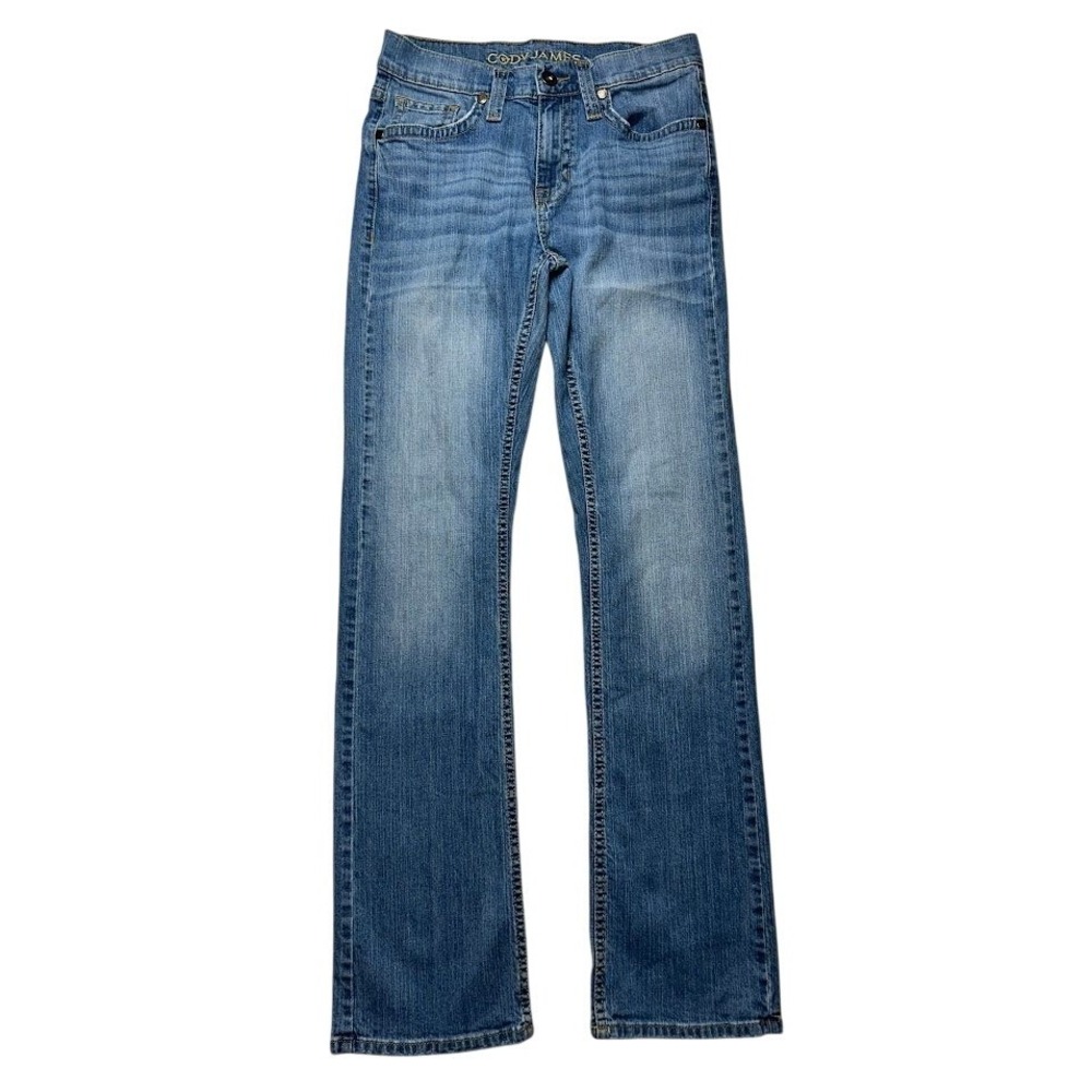Cody James Mens Slim Straight Leg Medium Wash Stretch Denim Jeans 29W x 32L